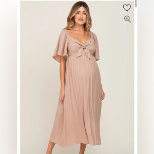 Pink Blush -Ott Maternity Dress